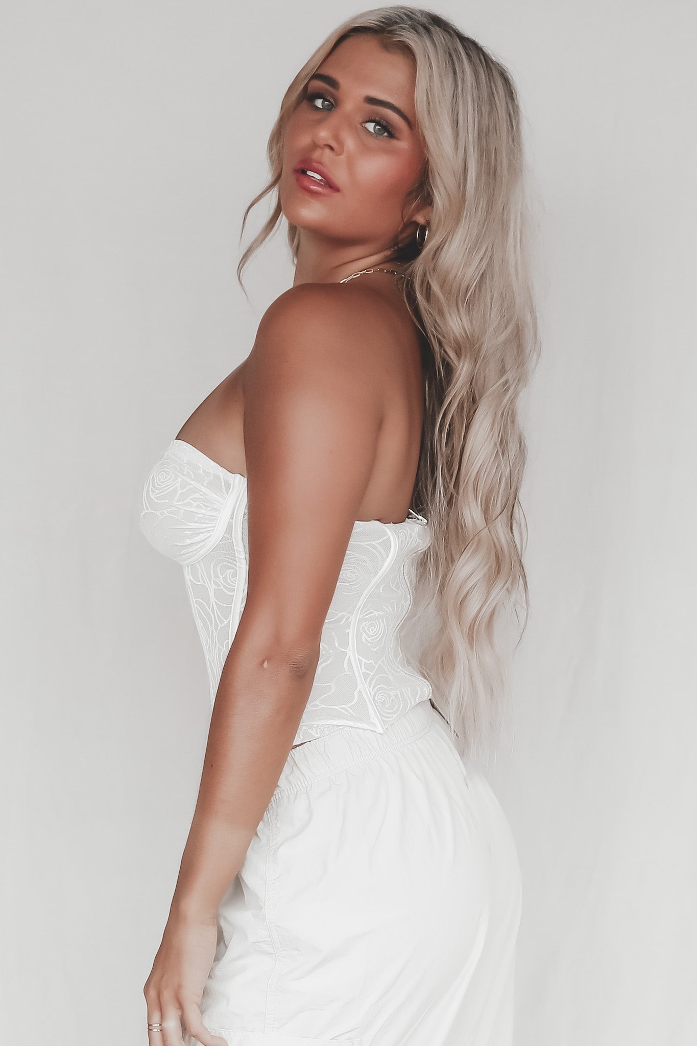 My Sweet Side Lace Corset Top